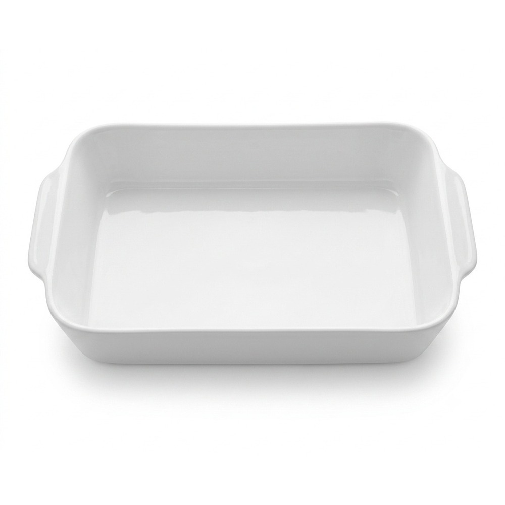 Pillivuyt France White Porcelain XL Rectangular Casserole Dish 15x8x2 211